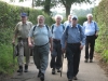 Striding out along Kentish lanes